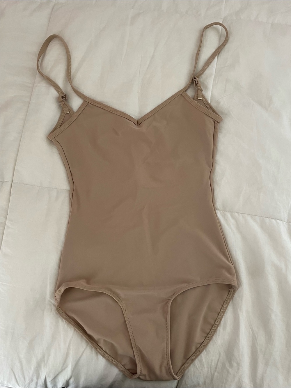 Tan Camisole Leotard